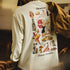 Vintage 60s Back Print Long-Sleeve Tee – Loose Fit, Casual Pullover for Spring & Fall